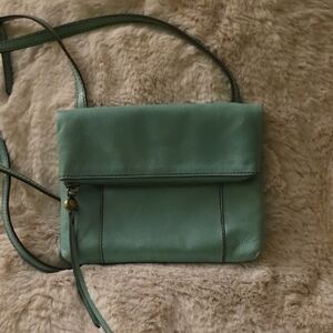 EUC HOBO Mint GreenLeather Crossbody Bag